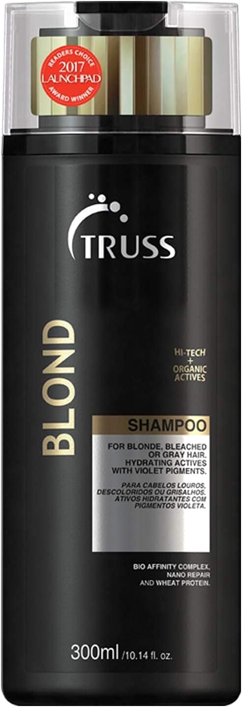 Truss Professional Blond Hair Shampoo Desamarelador e Hidratante