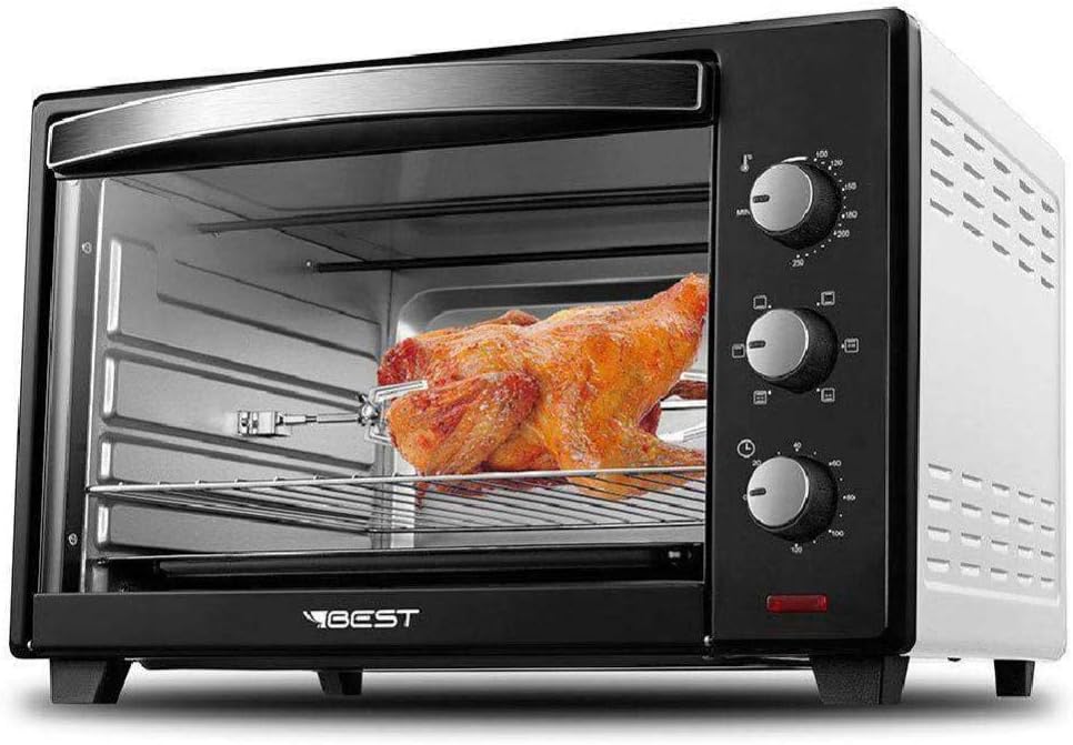 Forno Elétrico de Bancada Best Plus 60 Litros com Espeto Giratório