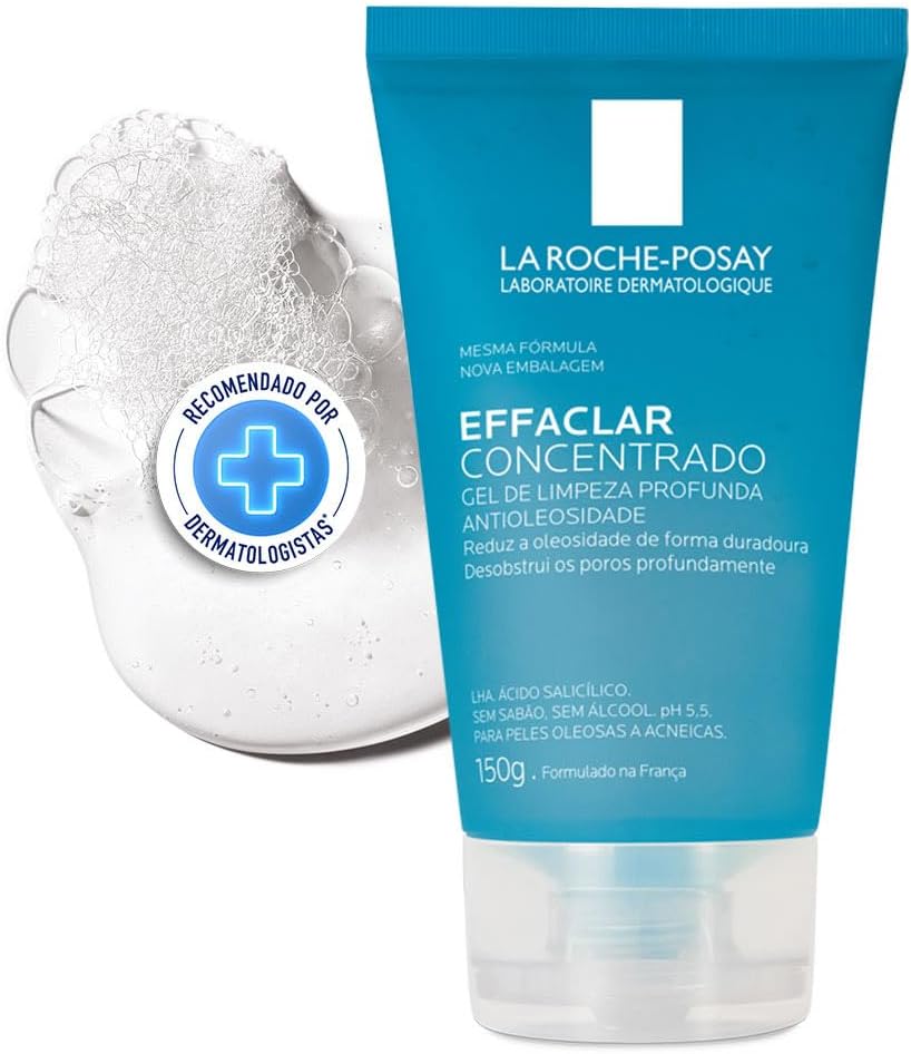 La Roche-Posay Effaclar Concentrado Gel de Limpeza Facial para Peles