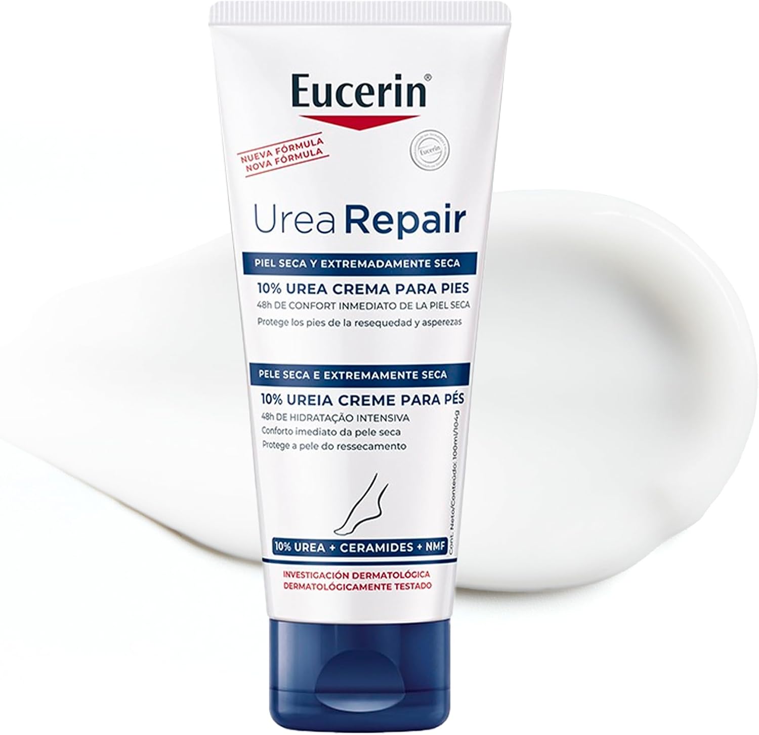EUCERIN Creme Hidratante para Pés Urea Repair Plus 100ml — análise