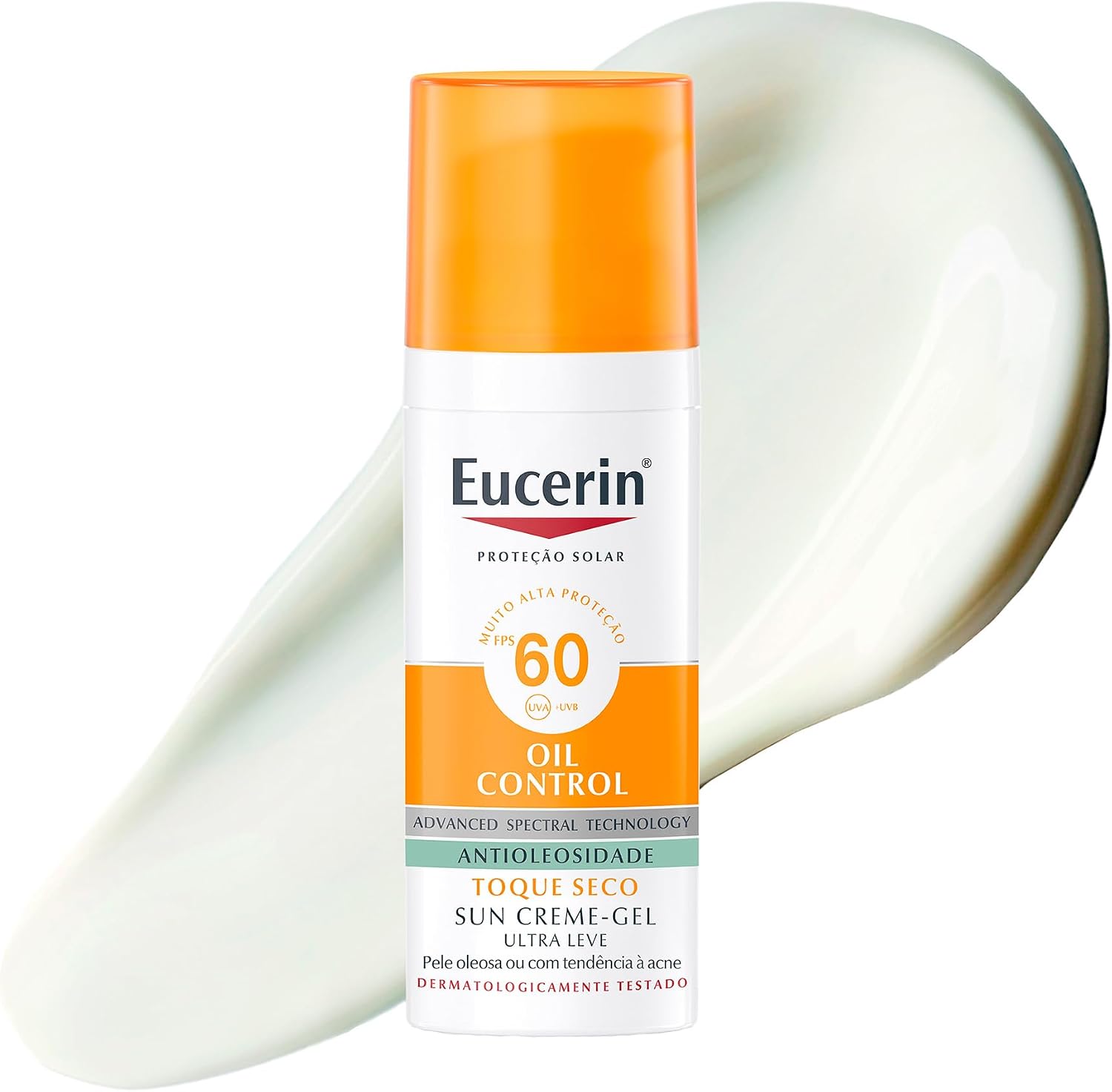 Eucerin Sun Oil Control Gel-Creme Toque Seco Protetor Solar Facial