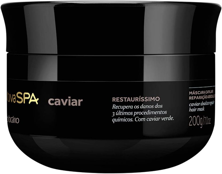 Máscara Capilar Anti-Idade Nativa SPA Caviar 200g