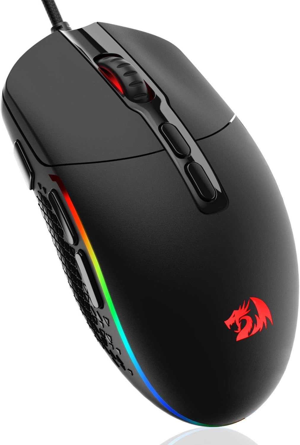 Mouse Gamer Redragon Griffin Preto RGB 7200 DPI M607 — guia de compra