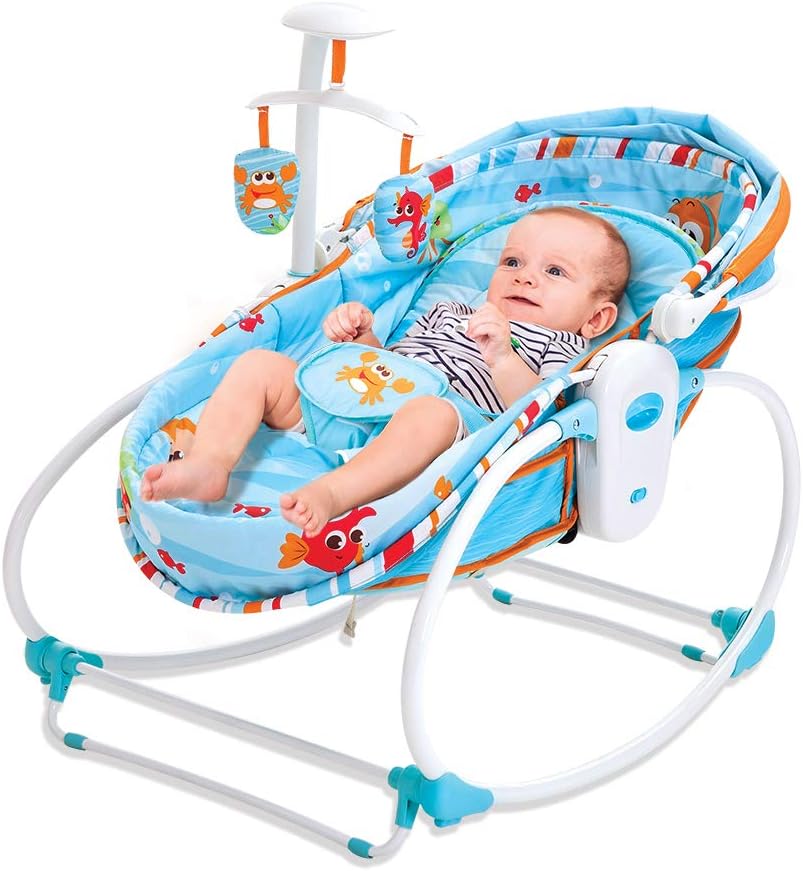 Mastela Cadeira de Descanso Moisés 5 em 1 Rocker Bassinet (Modelo