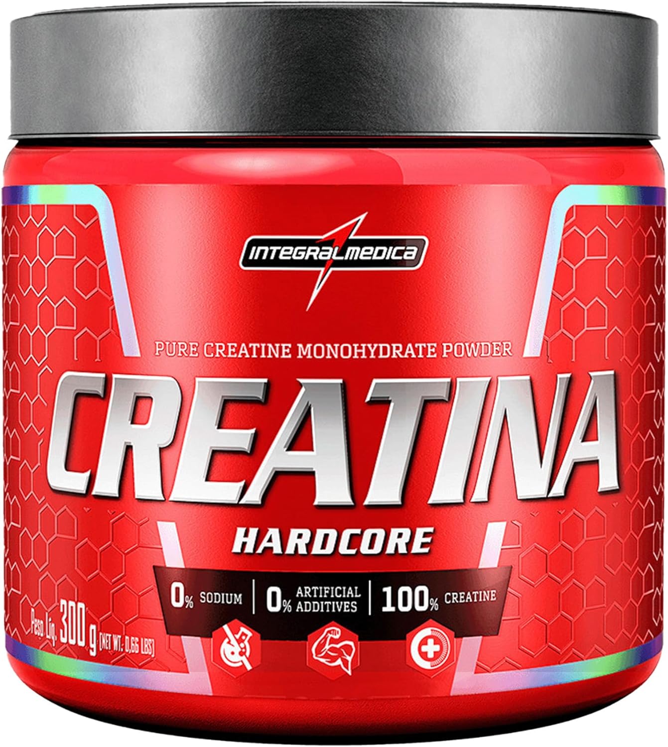 Creatina Hardcore 100% Pura Integralmédica Pote 300g — guia de compra