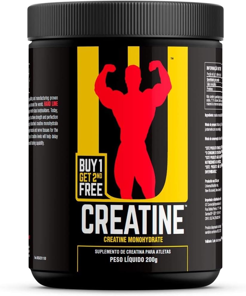 Universal Nutrition Creatine Powder Creapure Unflavored 200g