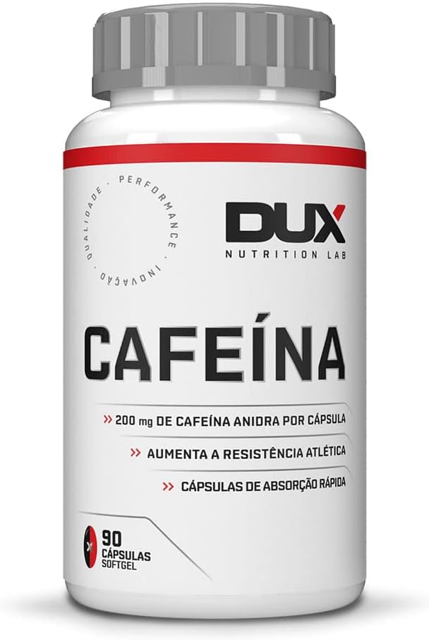 Caffeine Pure 210mg Softgel (90 Cápsulas) - DUX Nutrition Lab