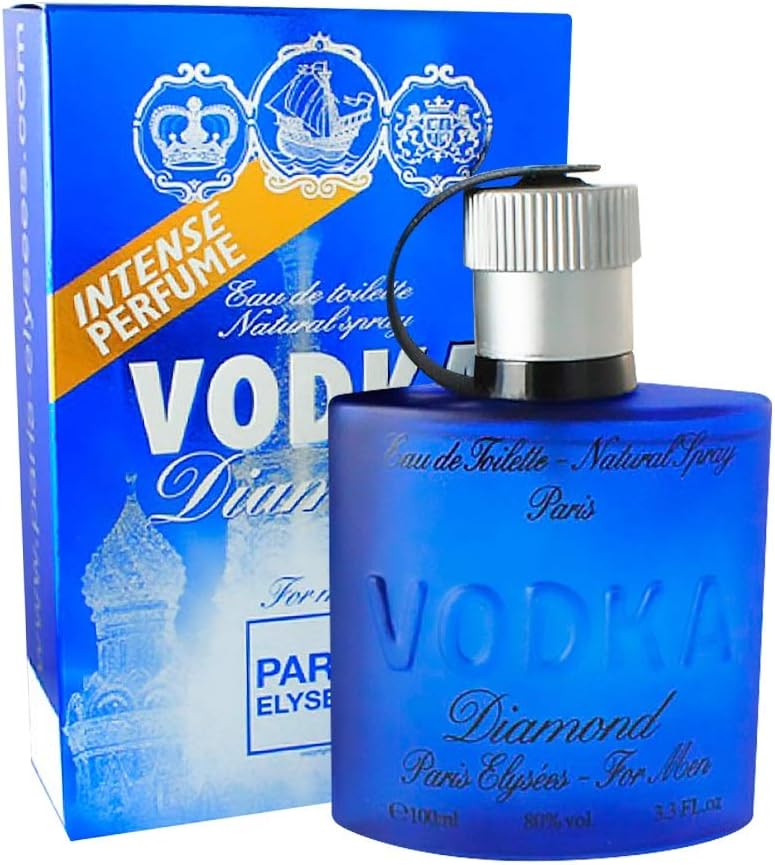 Paris Elysees Vodka Diamond Eau de Toilette Masculino 100ml