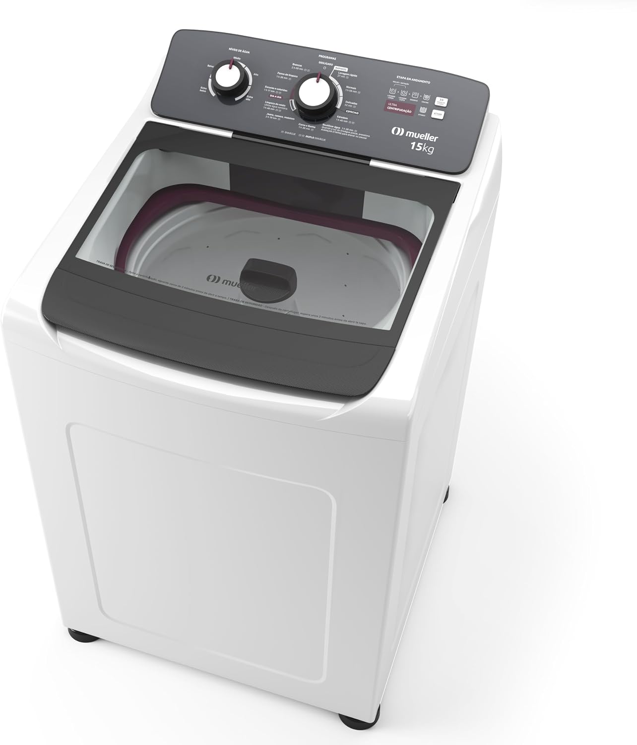 Mueller Lavadora Automática 15 kg branca 127 V — modelo MLA15