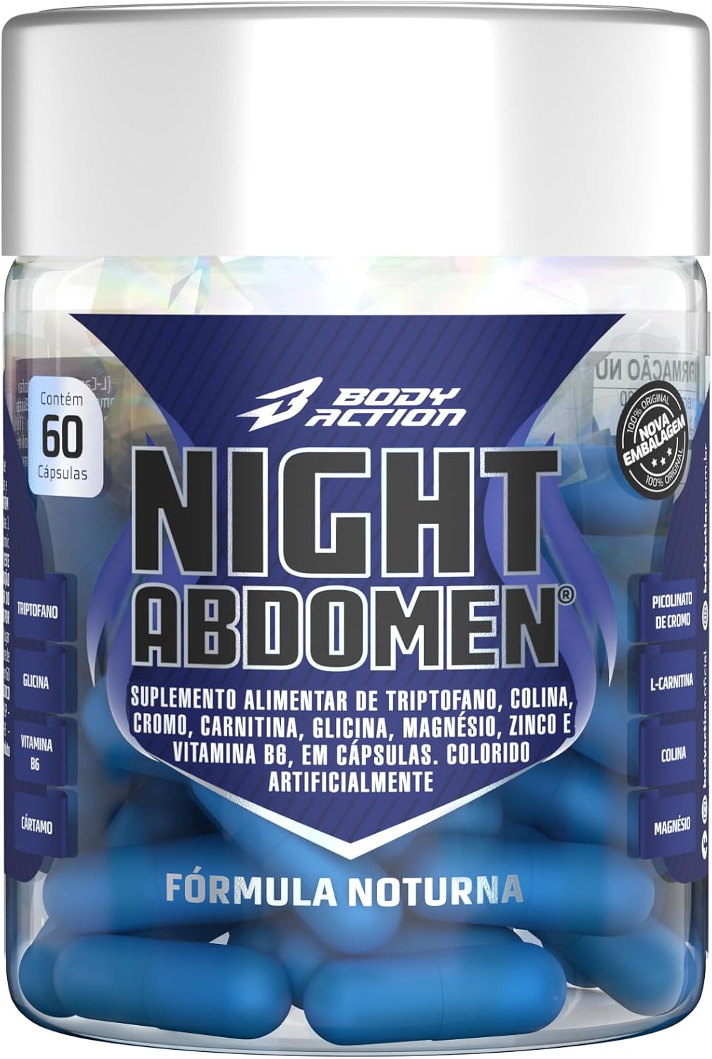 Night Abdomen (60 cápsulas) - Body Action — guia de compra atualizado