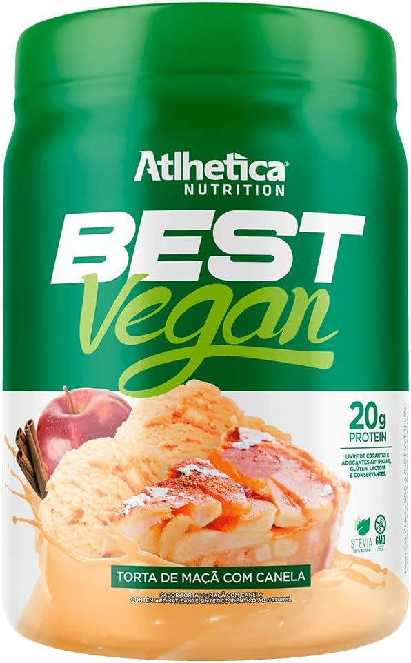 Atlhetica Nutrition Best Vegan Proteína Isolada de Ervilha e Semente
