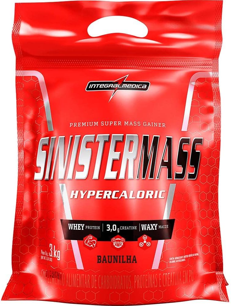 Massa 3200 Anti-Catabolic Sabor Morango Pote 3kg - Probiótica
