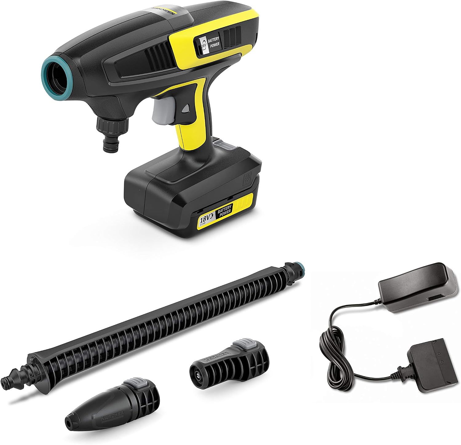 Kärcher Lavadora de Pressão K Turbo Portátil Bateria 18V