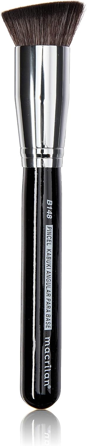 Macrilan Pincel Profissional Kabuki Angular Para Base - Linha B