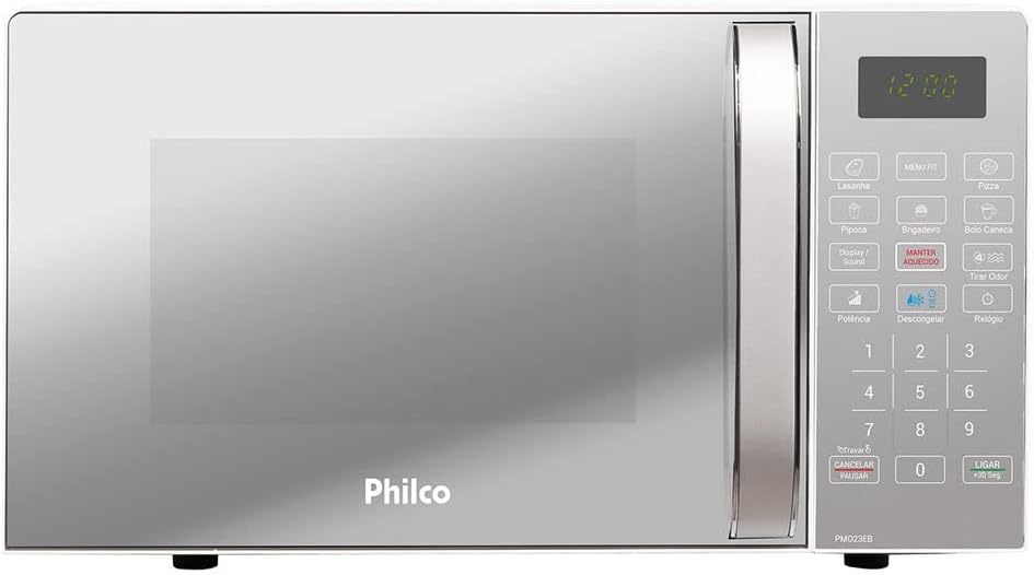 Micro-ondas Philco PMO23EB Branco 20 Litros