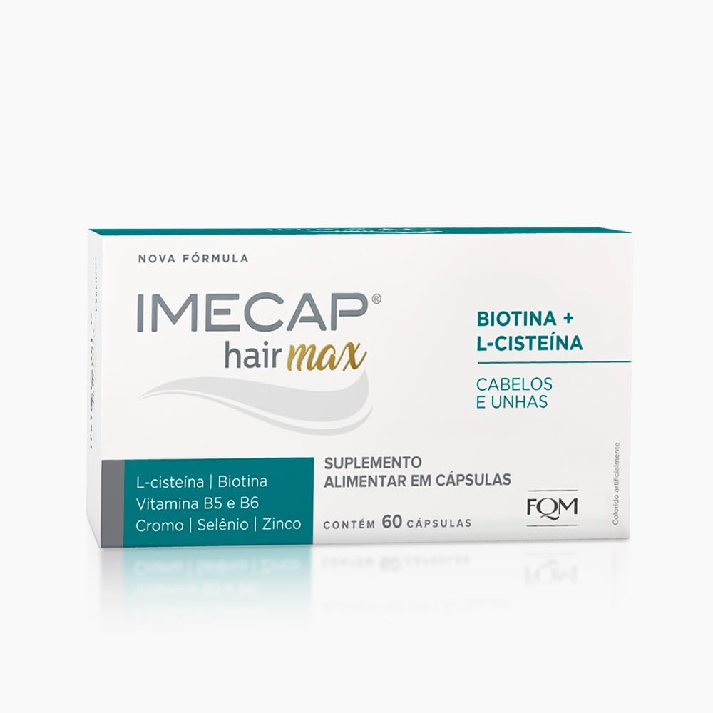 Suplemento Alimentar Imecap Hair Max 60 Cápsulas