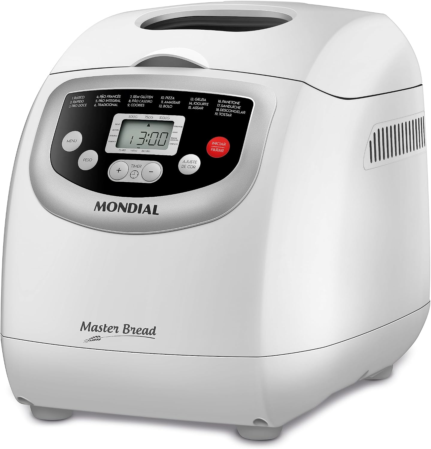 Panificadora Automática Multilaser Multipães CE111 Branca 600W