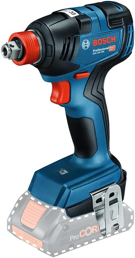 Bosch GDR 18V-200 Professional Motor Brushless Encaixe Sextavado 1/4 Polegada
