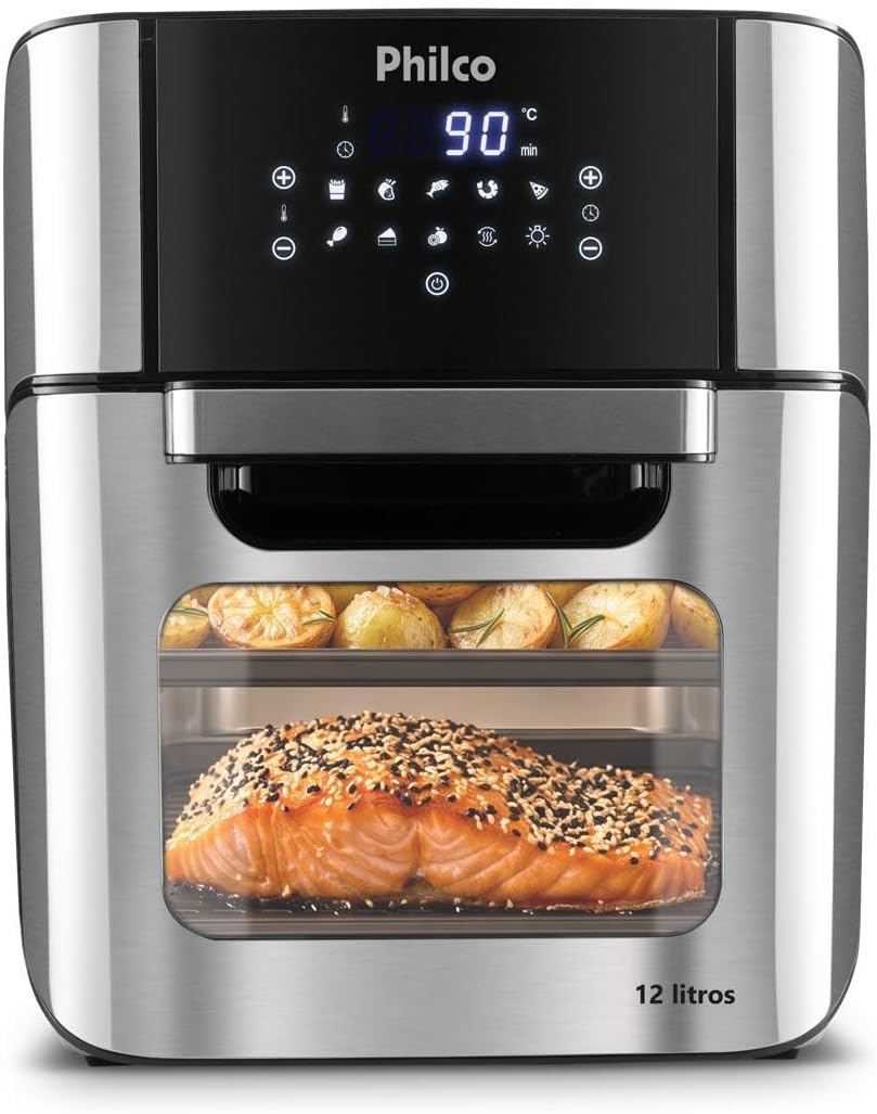 Fritadeira Air Fryer Philco Oven 12L PFR2200P — guia de compra
