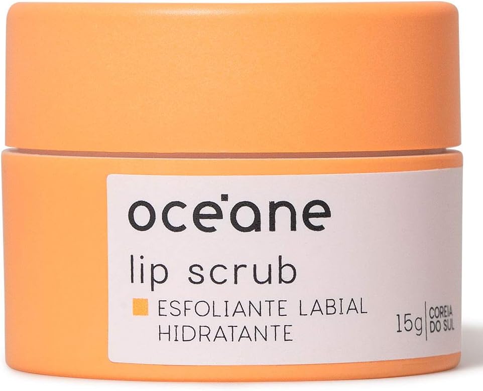 Océane Lip Scrub Esfoliante Labial com Extrato de Hortelã e Óleo