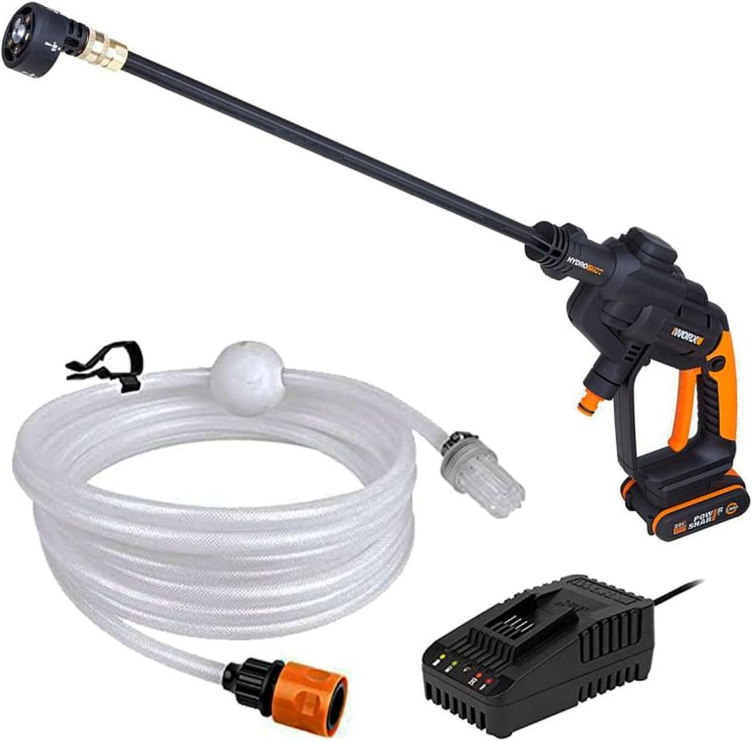 Lavadora de Alta Pressão Portátil WORX WG620E 20V – Hydroshot