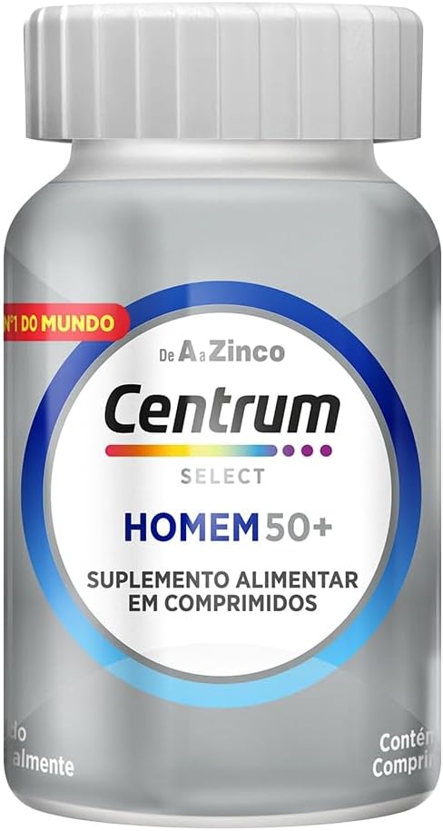 Centrum Homem 50 Mais Multivitamínico (60 Comprimidos)