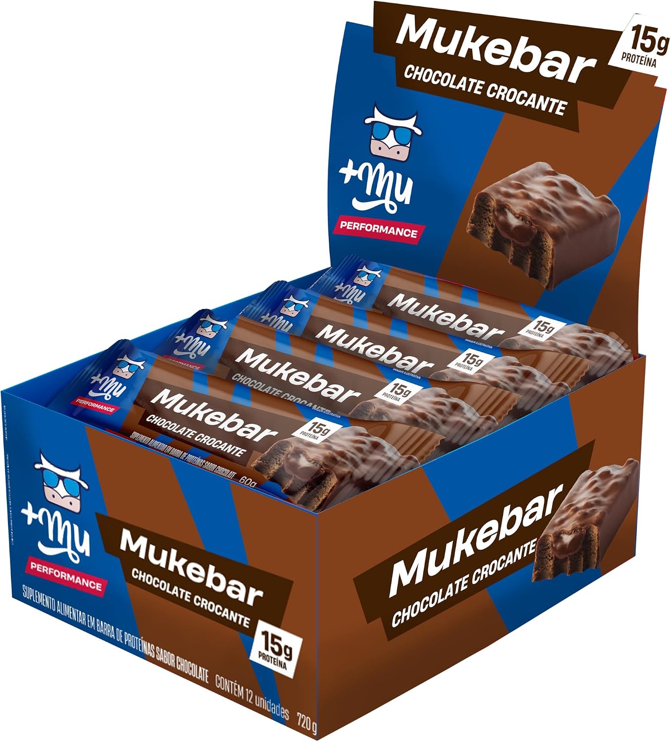 +Mu Mukebar - Sabor Chocolate Crocante (60g) — guia completo de compra