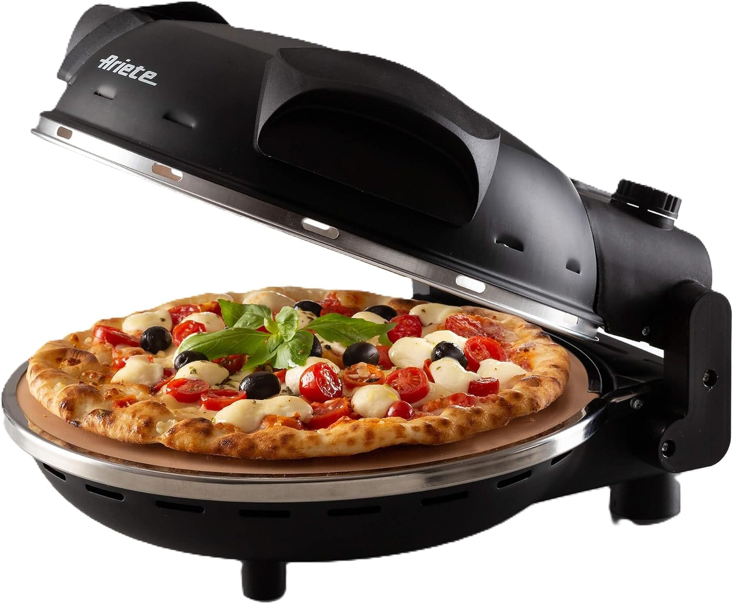 Forno de Pizza Elétrico Ariete 917 c/ Pedra Refratária 1200W 220V
