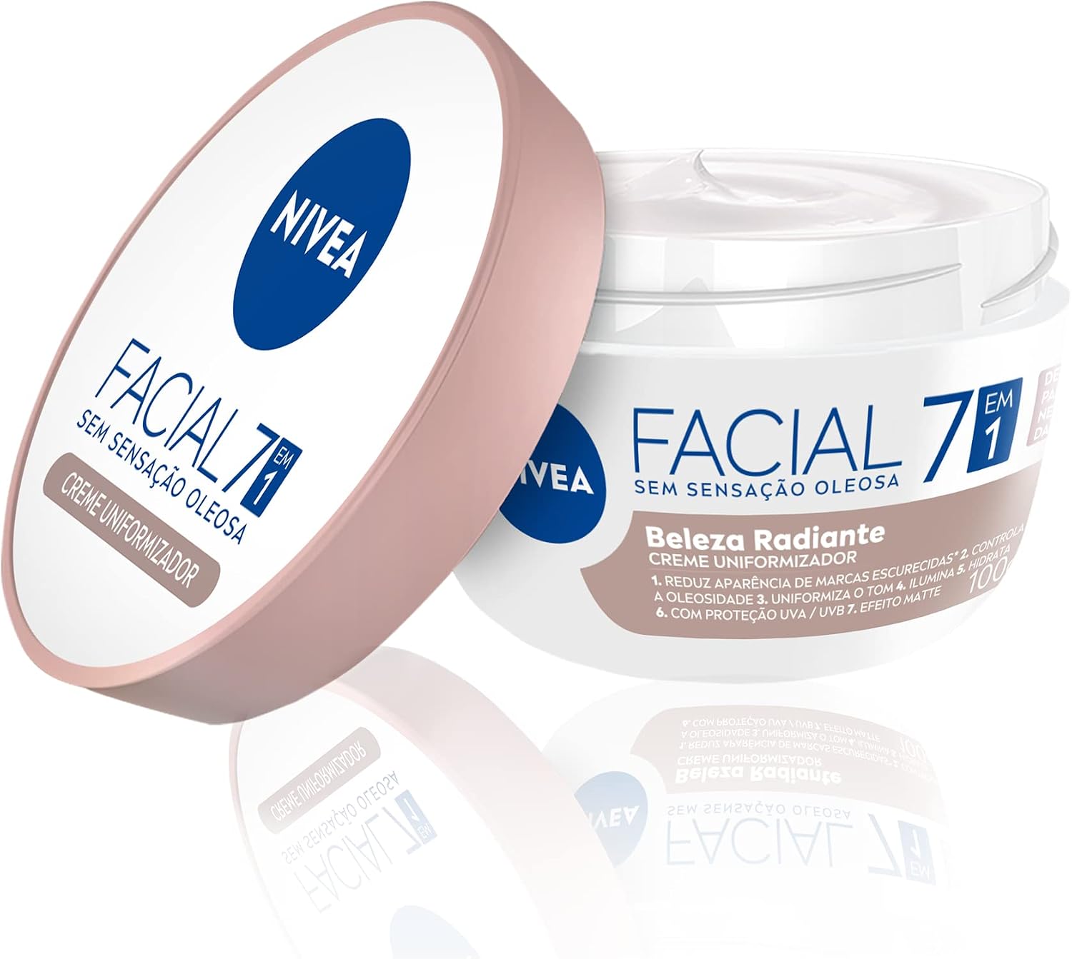 NIVEA Creme Facial Antissinais Hidratação Diária FPS 15 (100g)