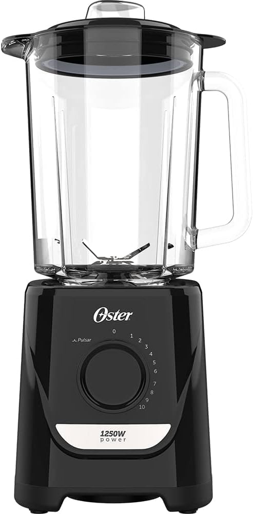 Liquidificador Oster OLIQ520 Power, Copo de Vidro 2,2L, 1250W