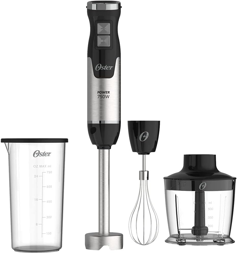 Mixer Multifuncional Oster OMIX560 Inox 800W Preto/Prata
