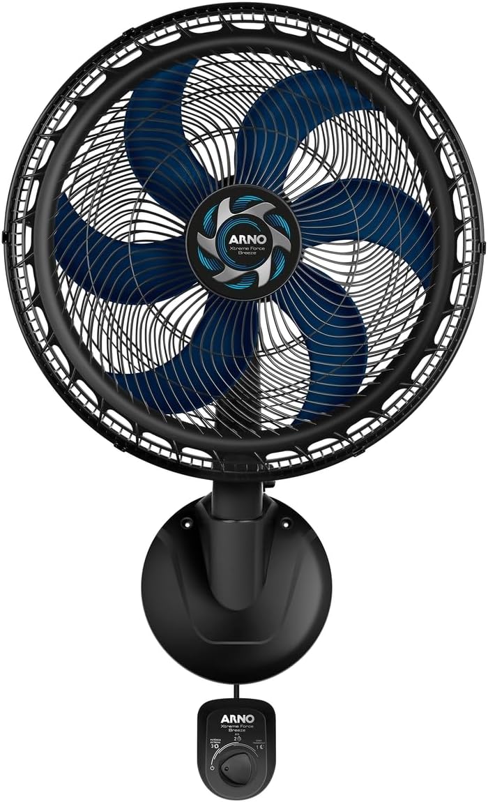 Ventilador de Parede Arno Xtreme Force Breeze VD5P 6 Pás 50cm