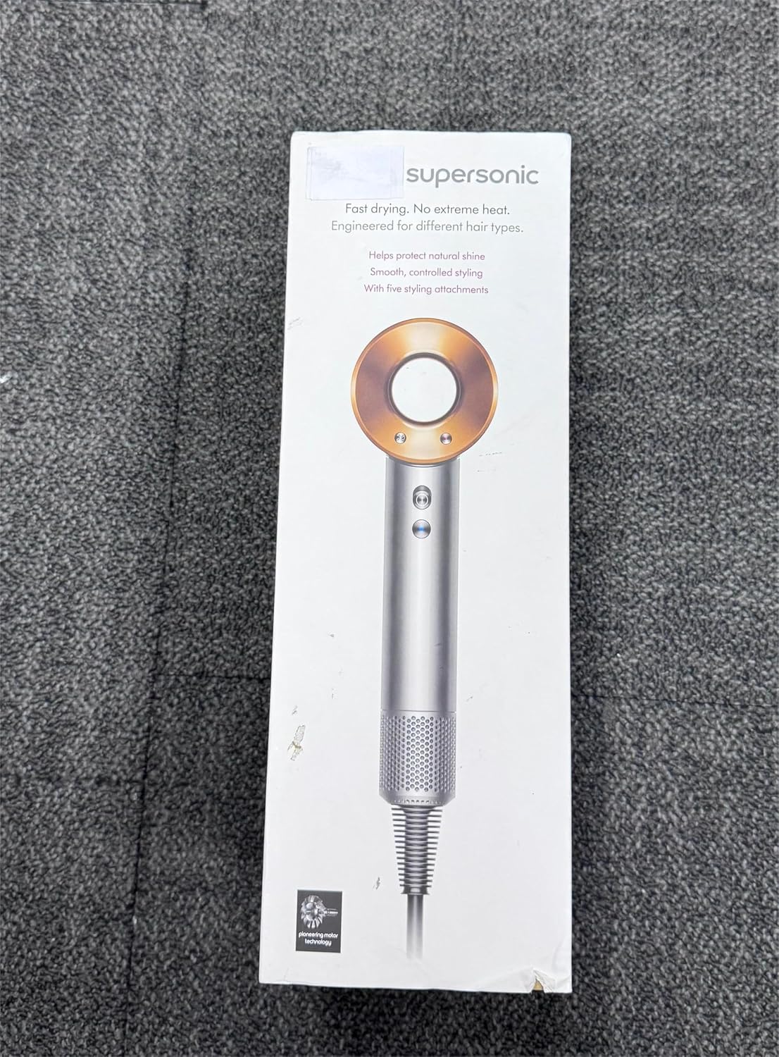 Secador de Cabelo Profissional Dyson Supersonic HD07 Iron/Fuchsia