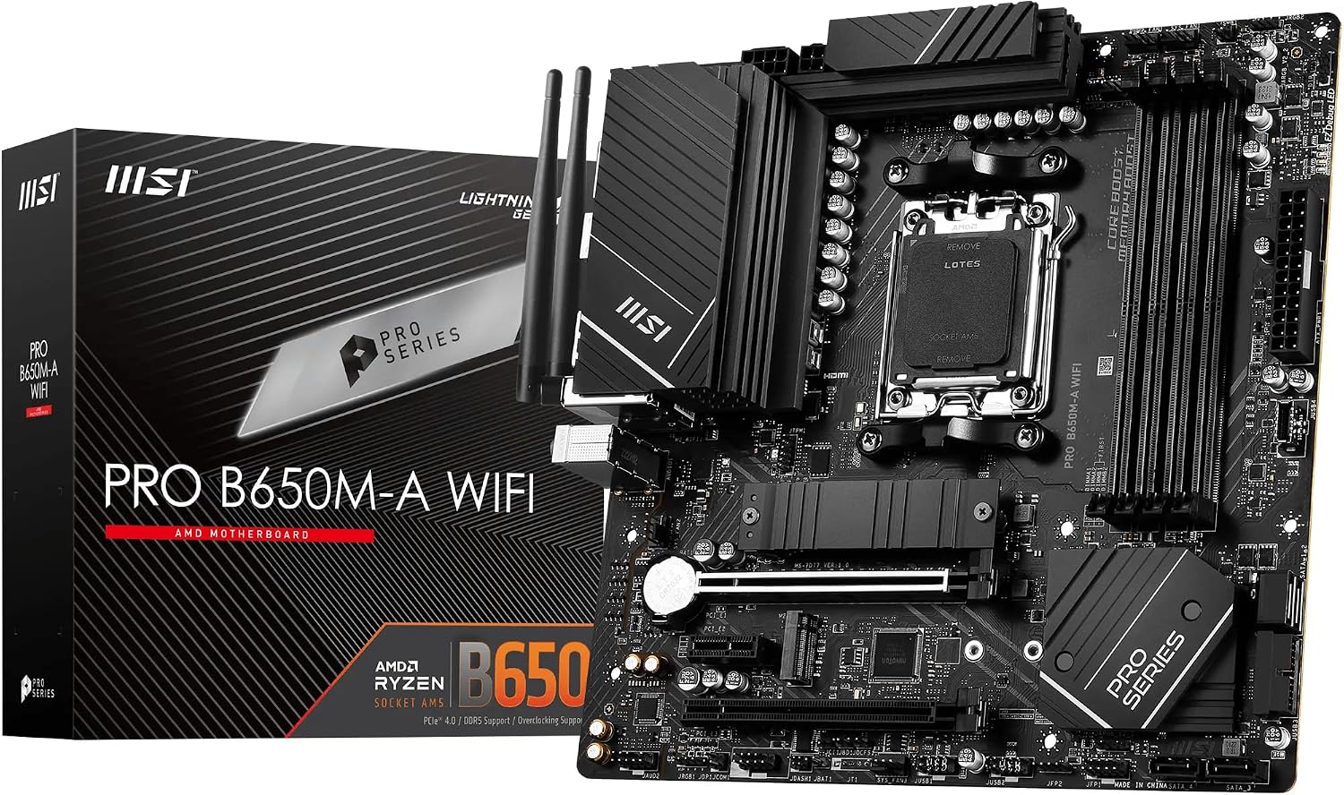 Placa Mãe MSI PRO B650M-A WIFI