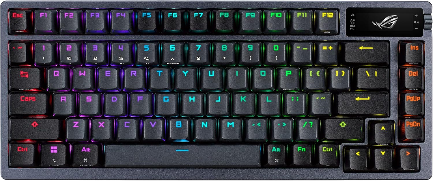 ASUS ROG Azoth 75 Teclado para jogos personalizado sem fio faça você