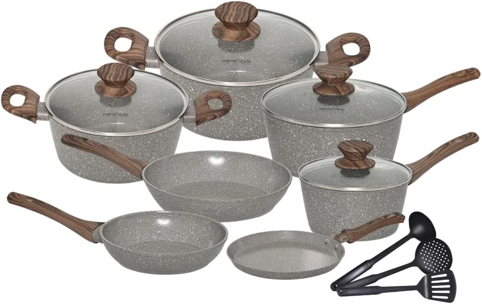 Mimo Style Grafitto Cook Conjunto para Indução 10 Peças