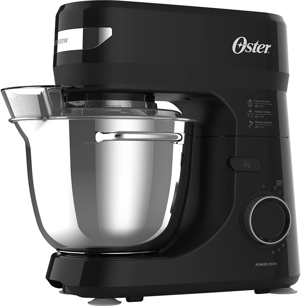 Oster Planetária Bowl Inox III OBAT641 (Preta) — guia de compra