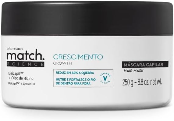 Máscara Capilar Match Science Crescimento 250g