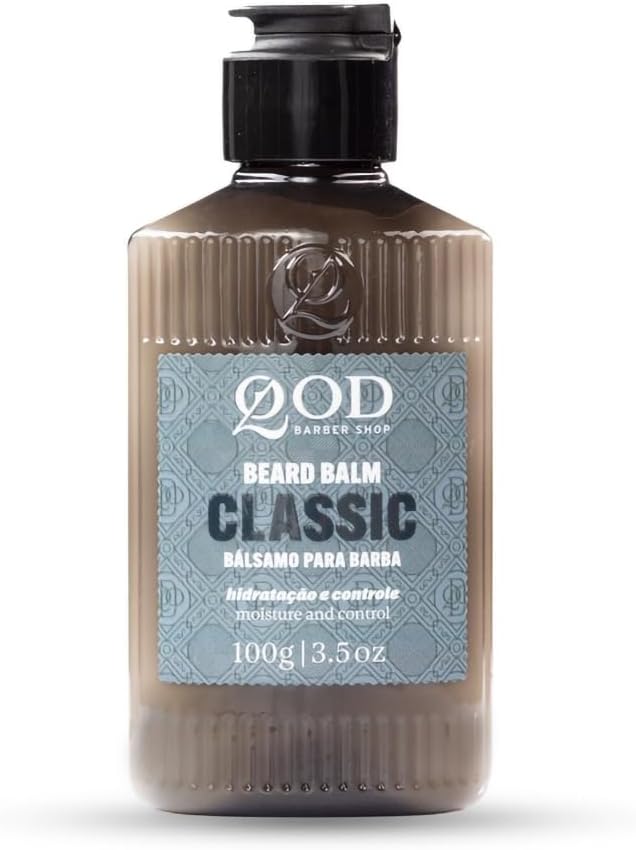 Balm Hidratante Multifuncional Cabelo e Barba QOD Barber Shop Brilliantine 130g