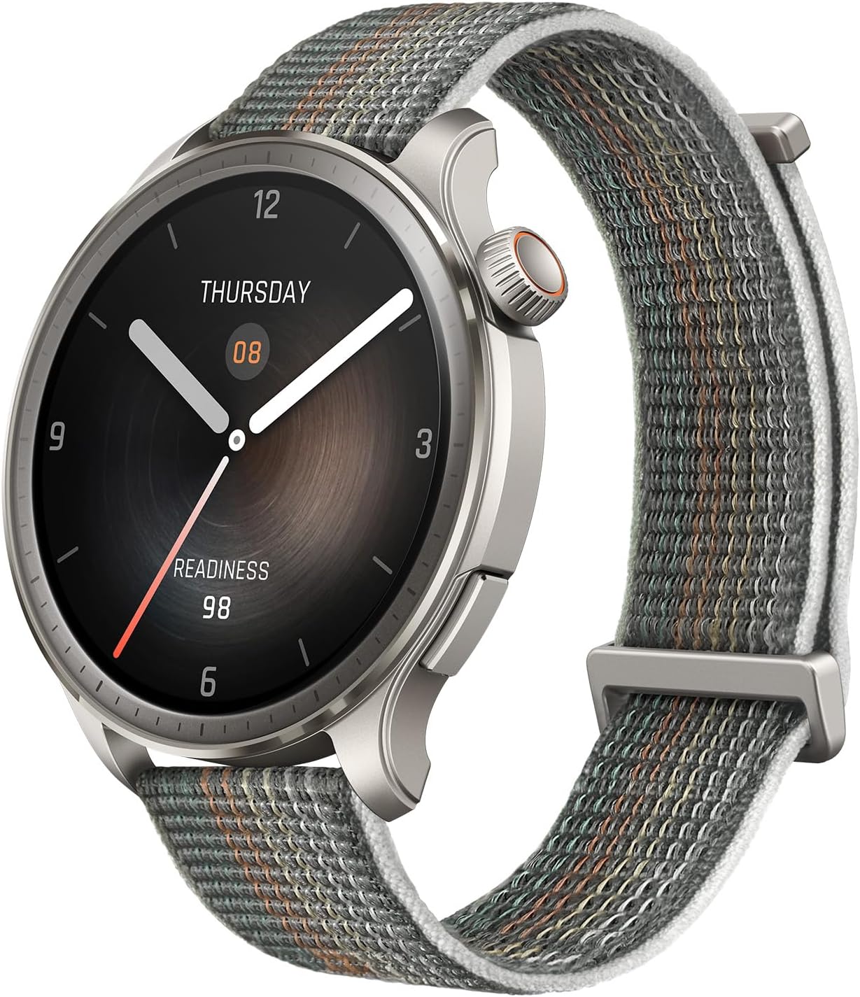 Relógio Inteligente Amazfit Balance 46mm A2287 ZEPP FOLOW Composição Corporal, GPS, Step Tracking, Alexa Built-In, Chamada Bluetooth, Duração da Bateria de 14 Dias (Gray)