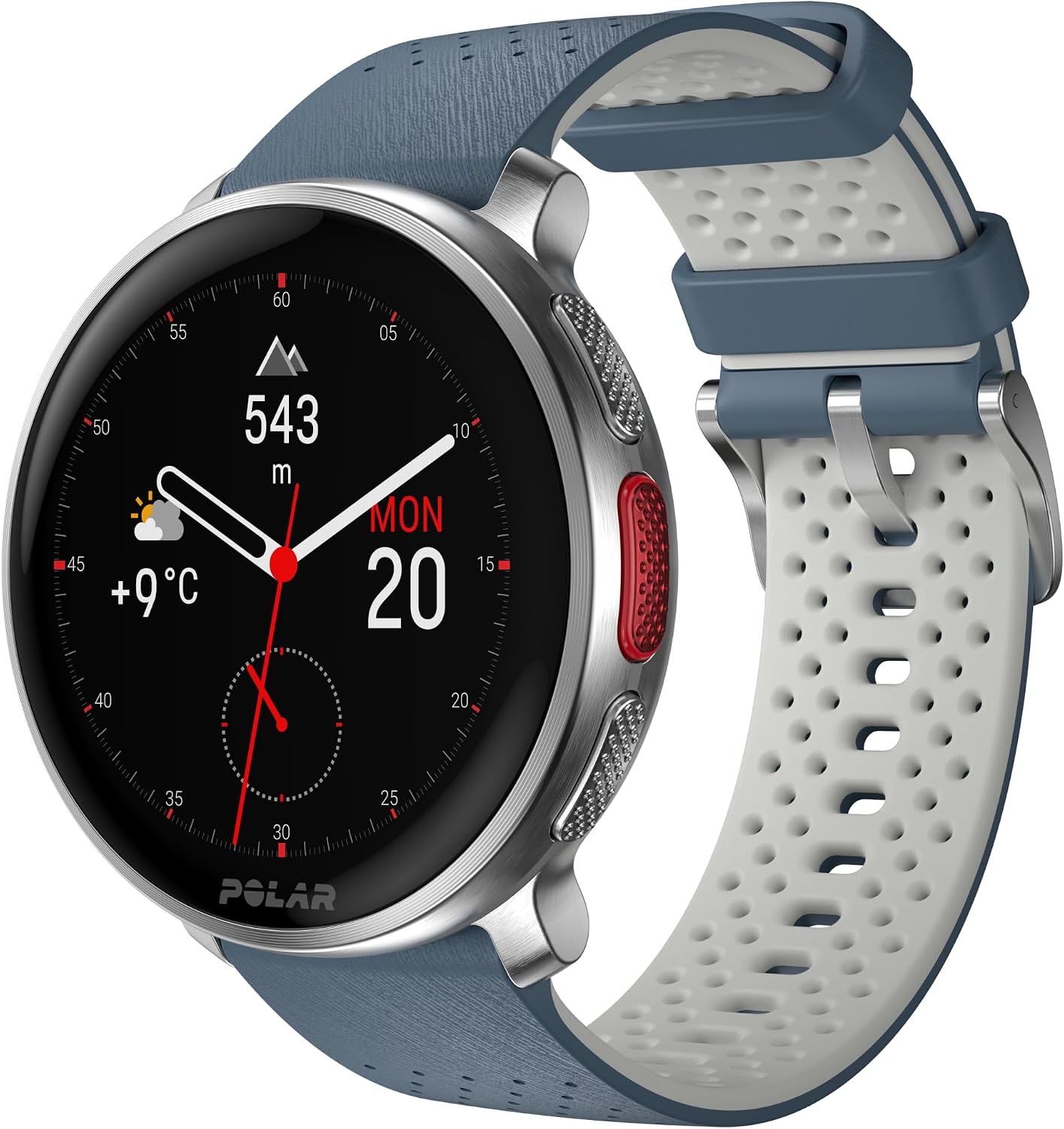 Polar Vantage V3 - Relógio esportivo com GPS, monitor de frequência cardíaca avançado e bateria duradoura, Smartwatch, mapas offline, relógio de corrida, relógio para triatlo