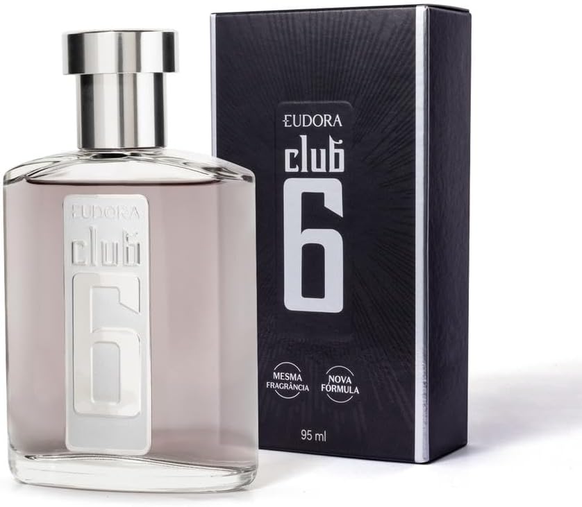 Eudora Club 6 Original Desodorante Colônia Masculino 95ml