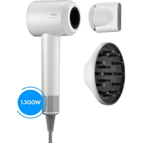 Secador de Cabelo Elgin Super Ionic Plus 1800W Motor BLDC Portátil com Difusor